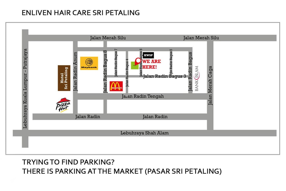 नक्शे के श्री petaling