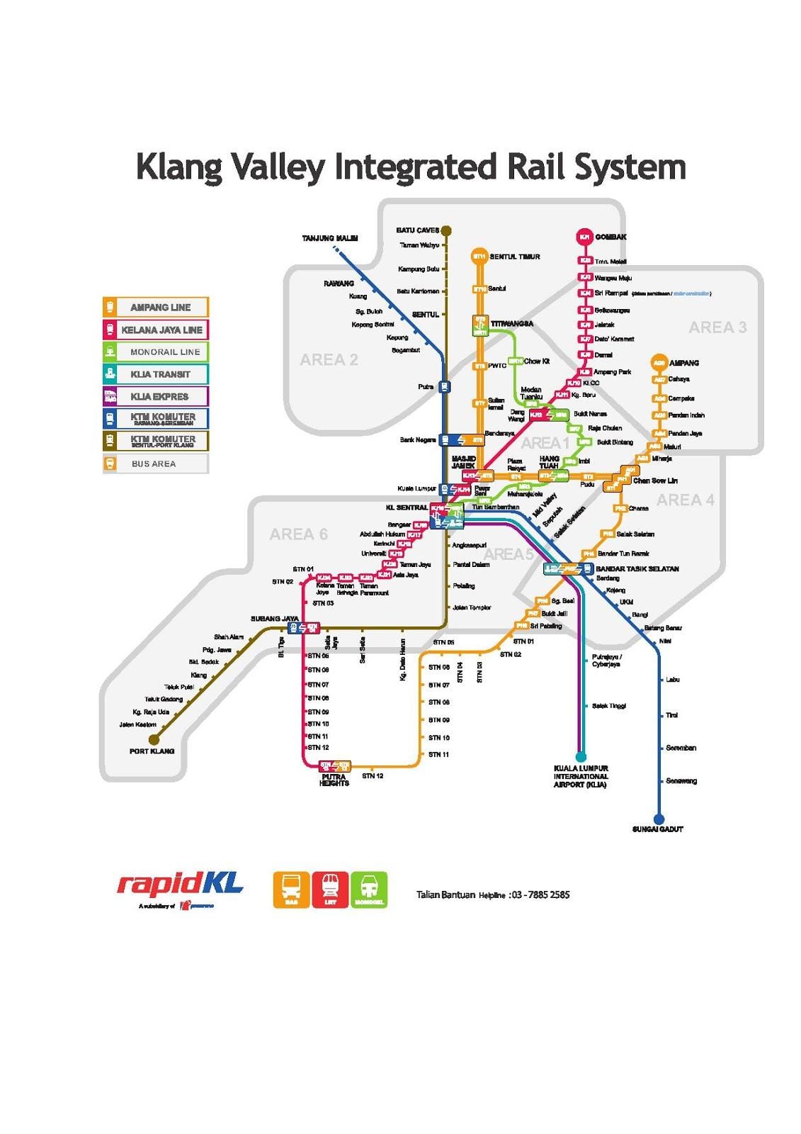 myrapid एलआरटी नक्शा
