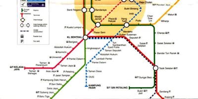 स्टार लाइन एलआरटी नक्शा