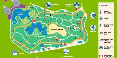 नक्शे के klcc park