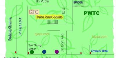 Pwtc कुआलालंपुर नक्शा