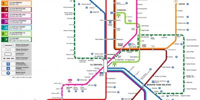 मलेशिया ट्रेन का नक्शा 2016