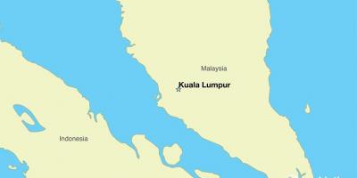 के नक्शे की राजधानी मलेशिया